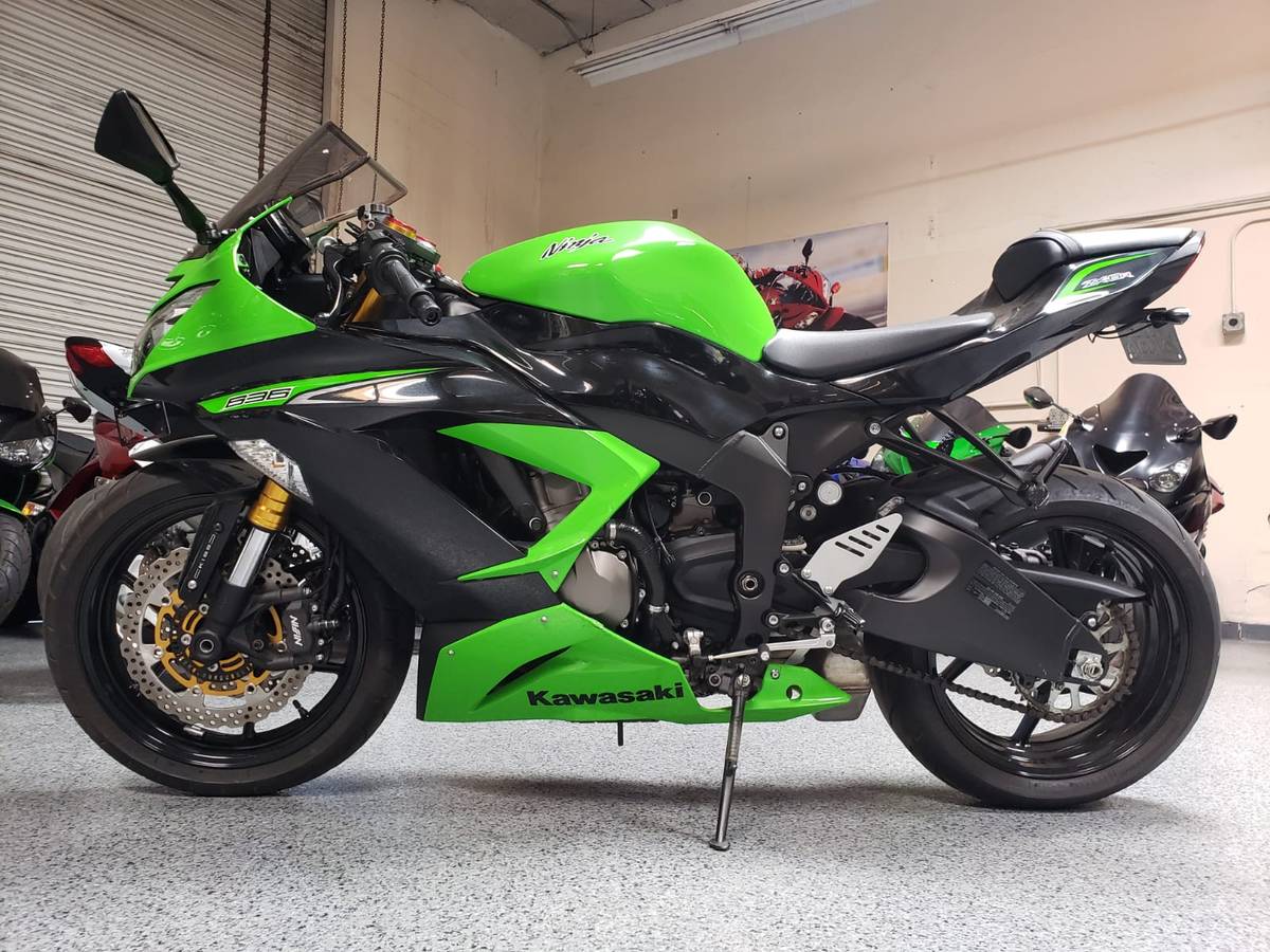 2013 Kawasaki Ninja 636 Zx6r Abs Ak Motors 0213