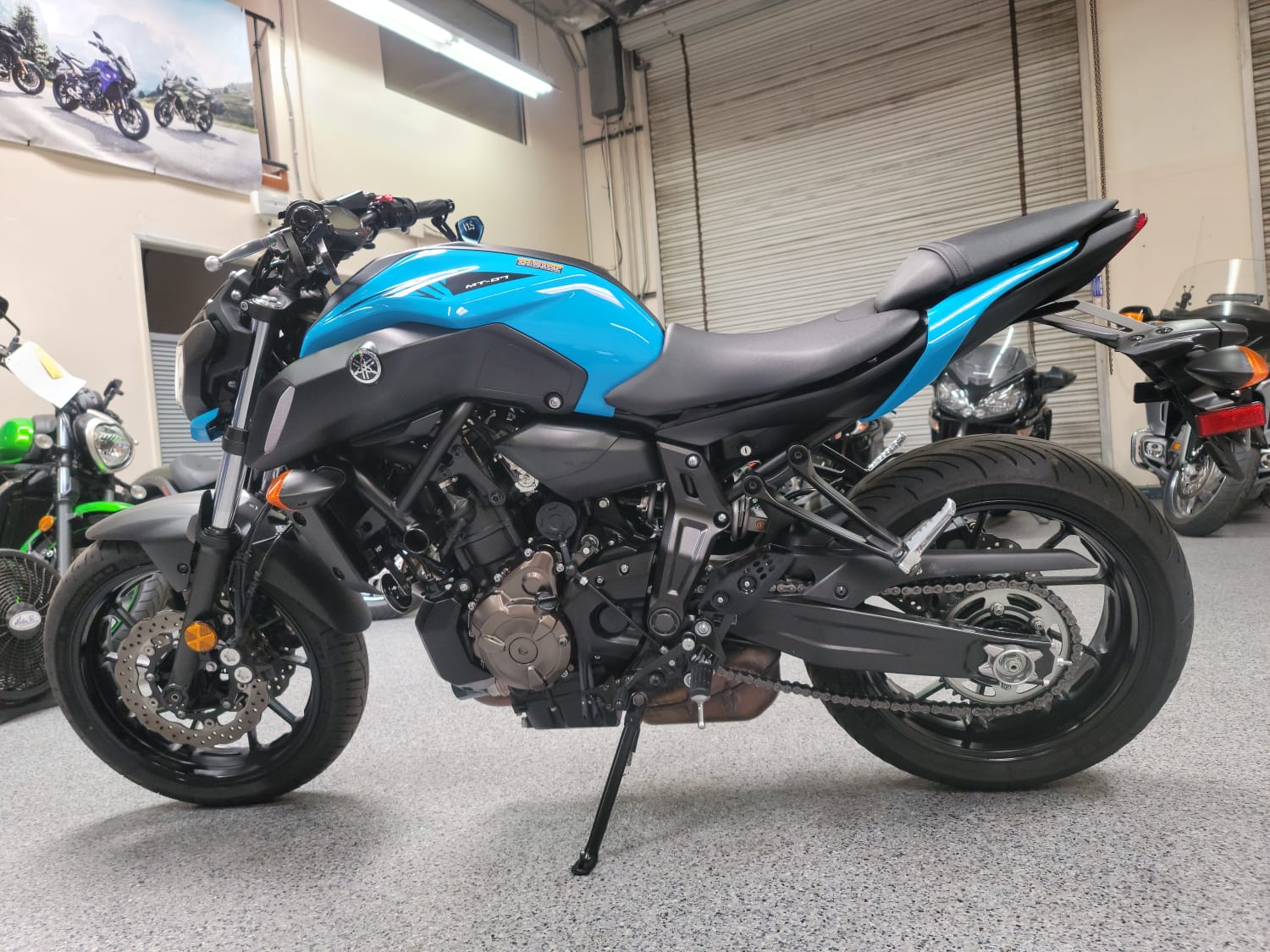 yamaha mt 07 2019 blue