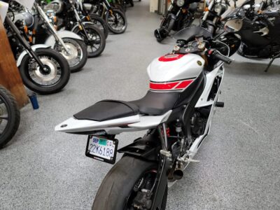 2015 Yamaha R6 PEARL WHITE
