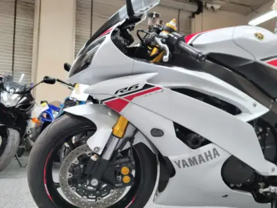 2015 Yamaha R6 PEARL WHITE
