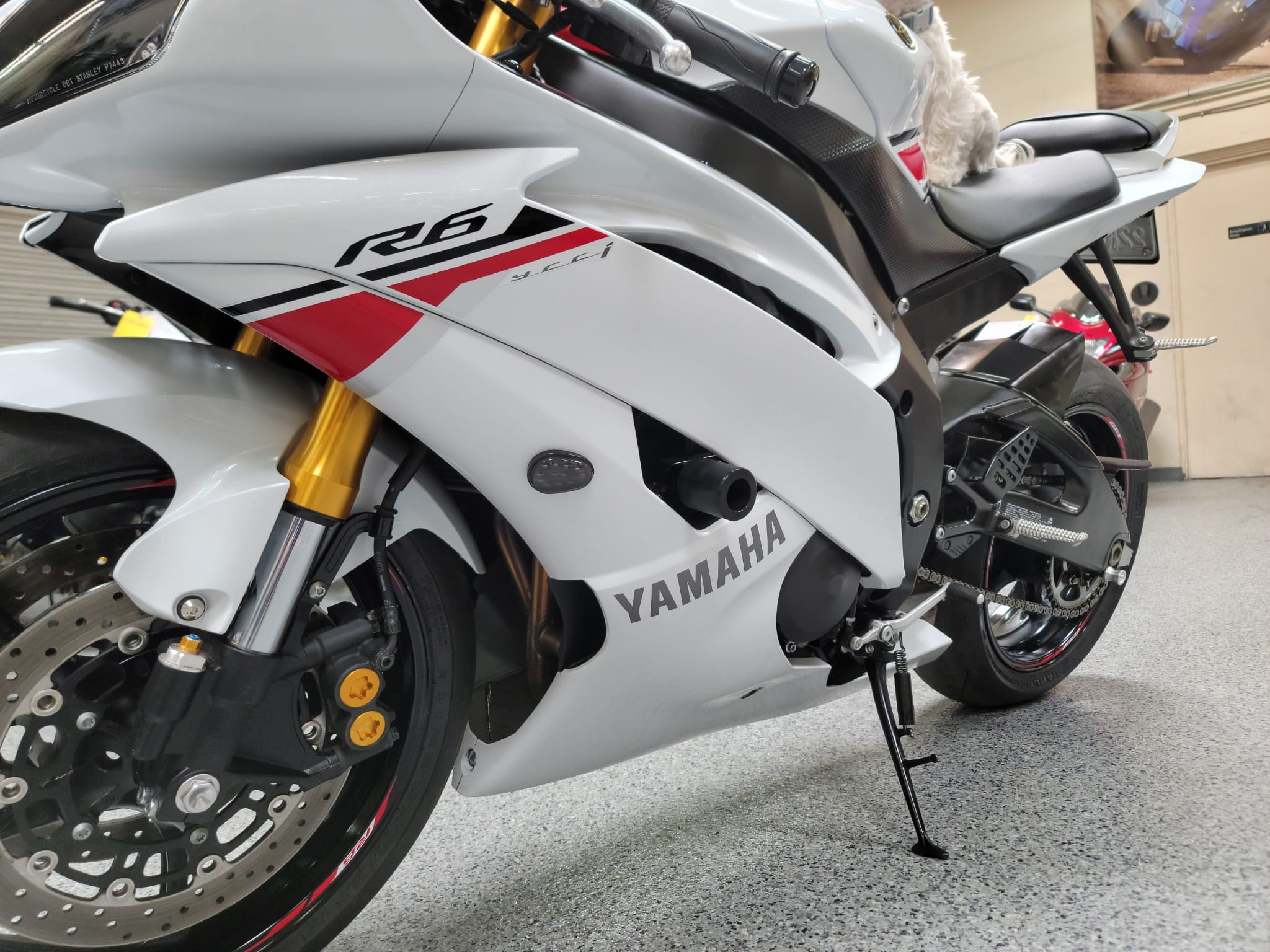2015 Yamaha R6 PEARL WHITE - AK Motors