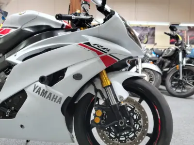 2015 Yamaha R6 PEARL WHITE
