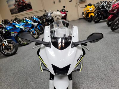 2017 Yamaha R6 PEARL WHITE