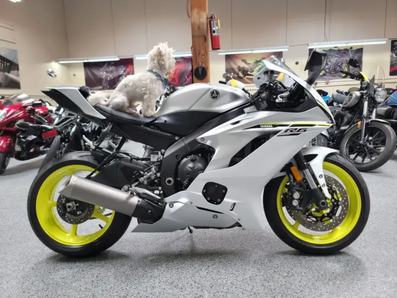 2017 Yamaha R6 PEARL WHITE