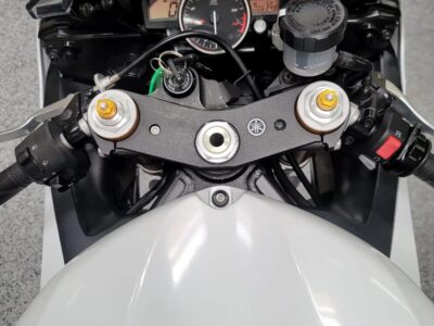 2015 Yamaha R6 Pearl White