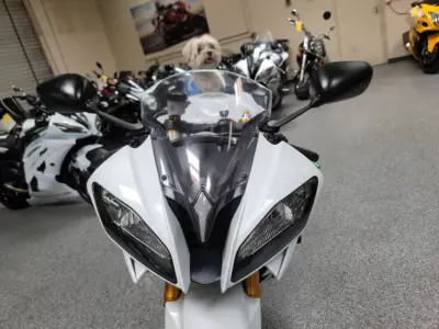2015 Yamaha R6 PEARL WHITE