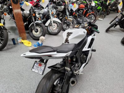 2015 Yamaha R6 PEARL WHITE