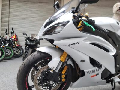 2015 Yamaha R6 PEARL WHITE