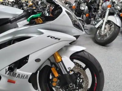 2015 Yamaha R6 PEARL WHITE