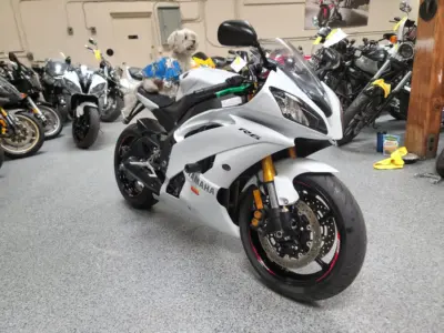 2015 Yamaha R6 PEARL WHITE