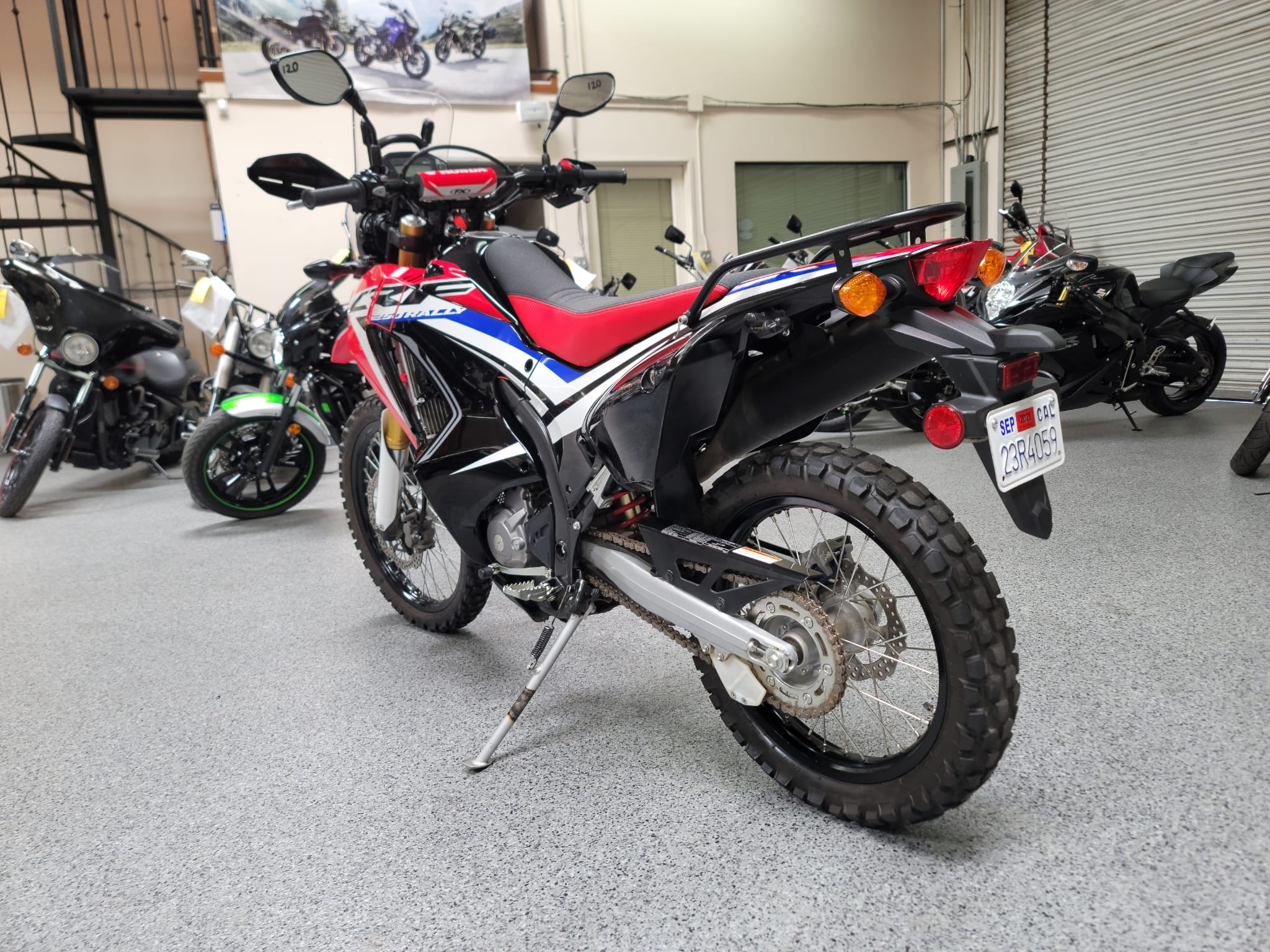 Honda crf250l rally
