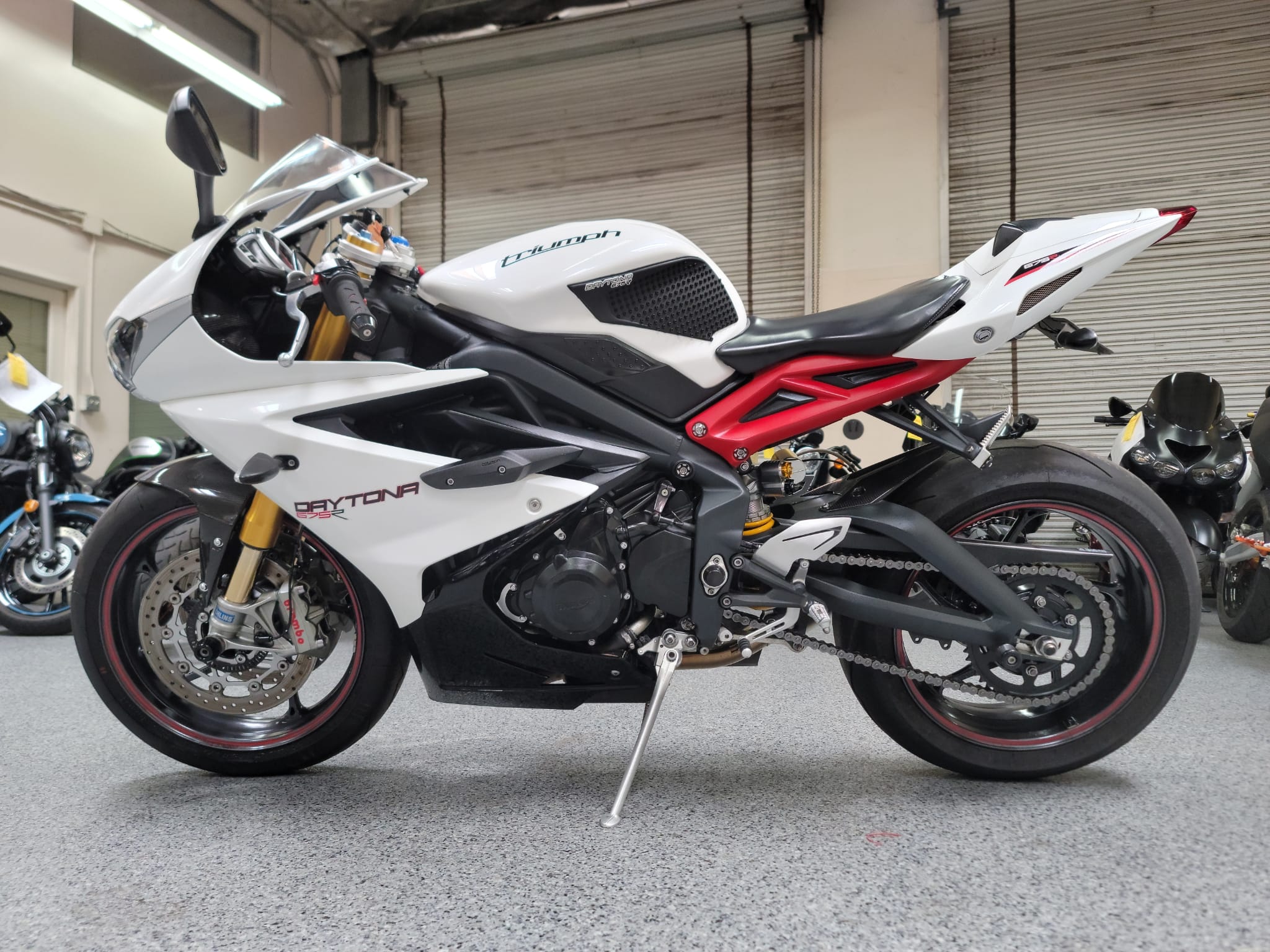 2013 Triumph Daytona 675R AK Motors