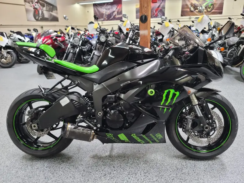 2009 Kawasaki Ninja ZX6R MONSTER EDITION