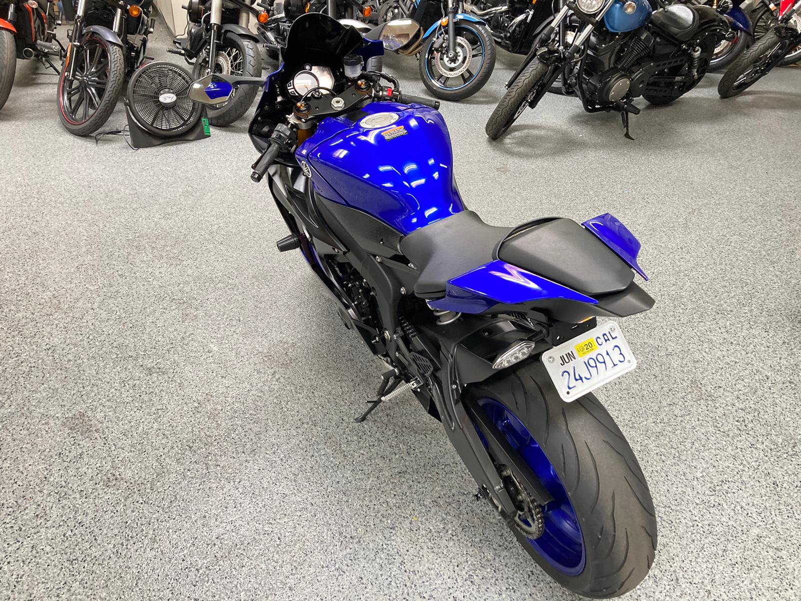 2019 yamaha r6 fender eliminator
