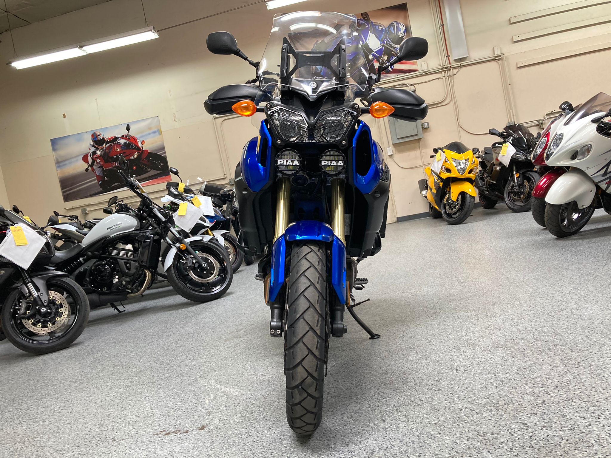 super tenere 1200 seat height