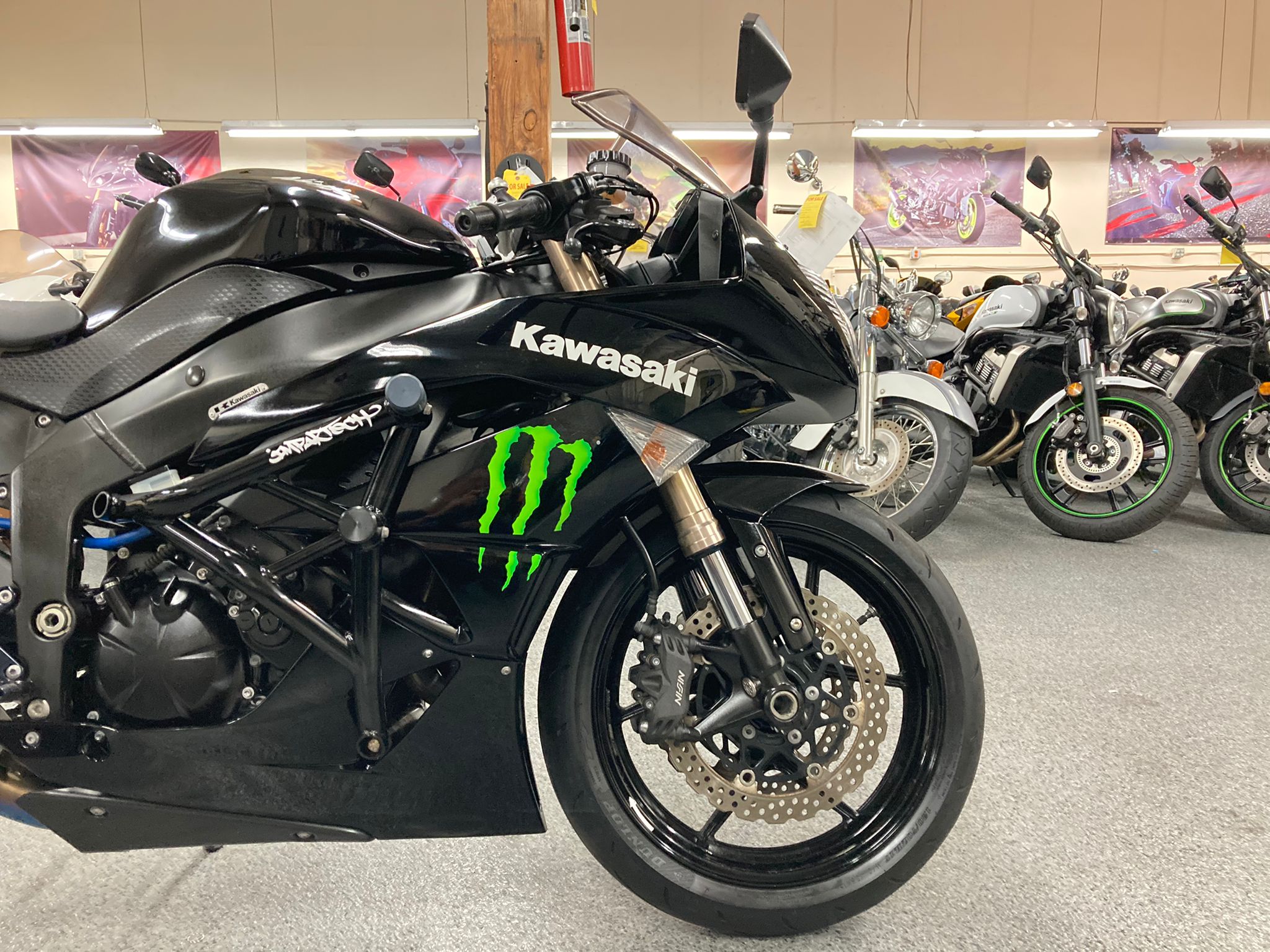 Buy 2009 Kawasaki Ninja ZX6R MONSTER EDITION - 15k Miles | AK MotorsAK ...