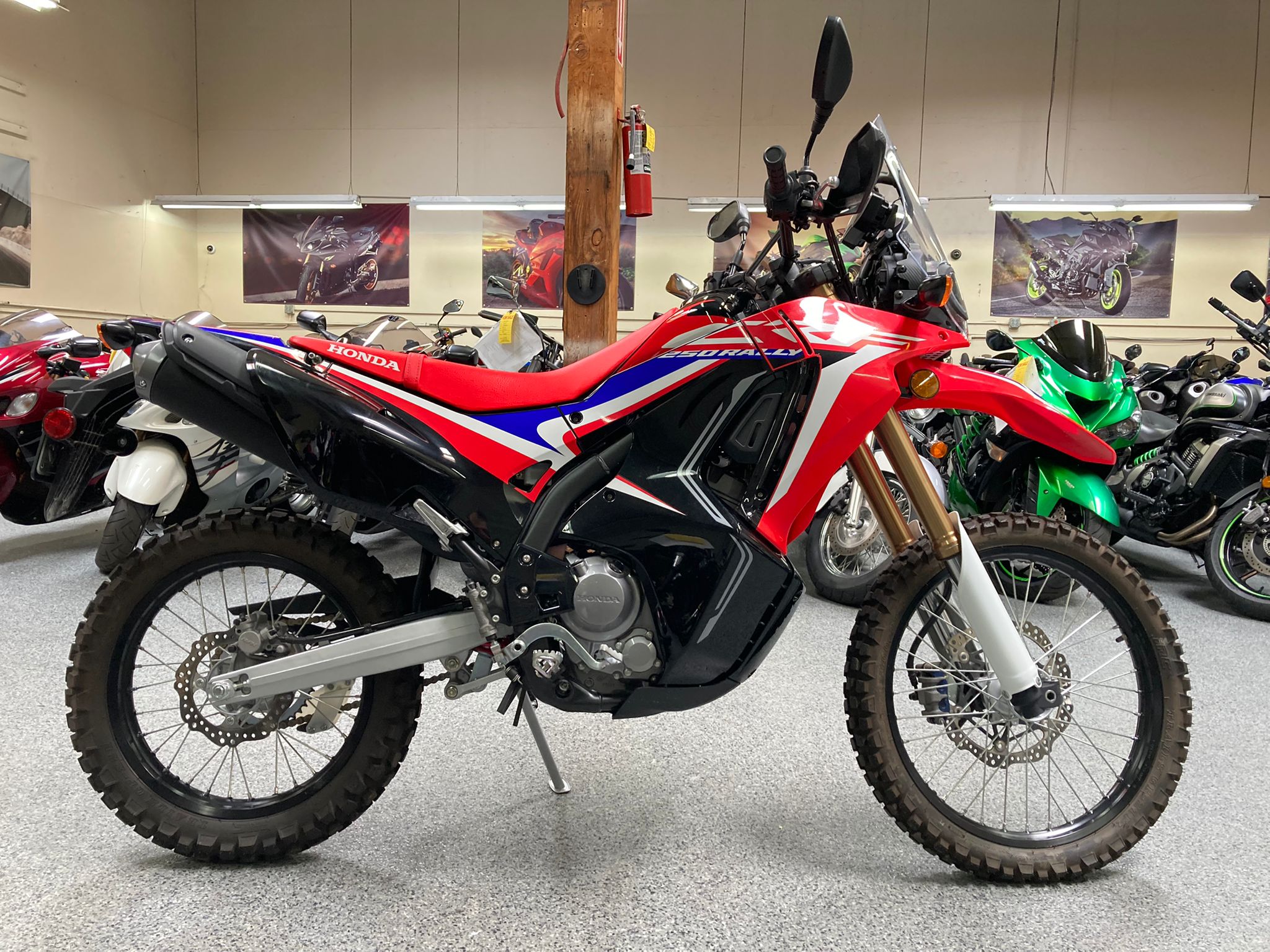 2019 HONDA CRF250L RALLY - 100 Miles | AK Motors