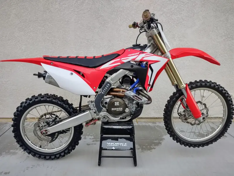 2018 HONDA CRF450R  fuel injected electric start