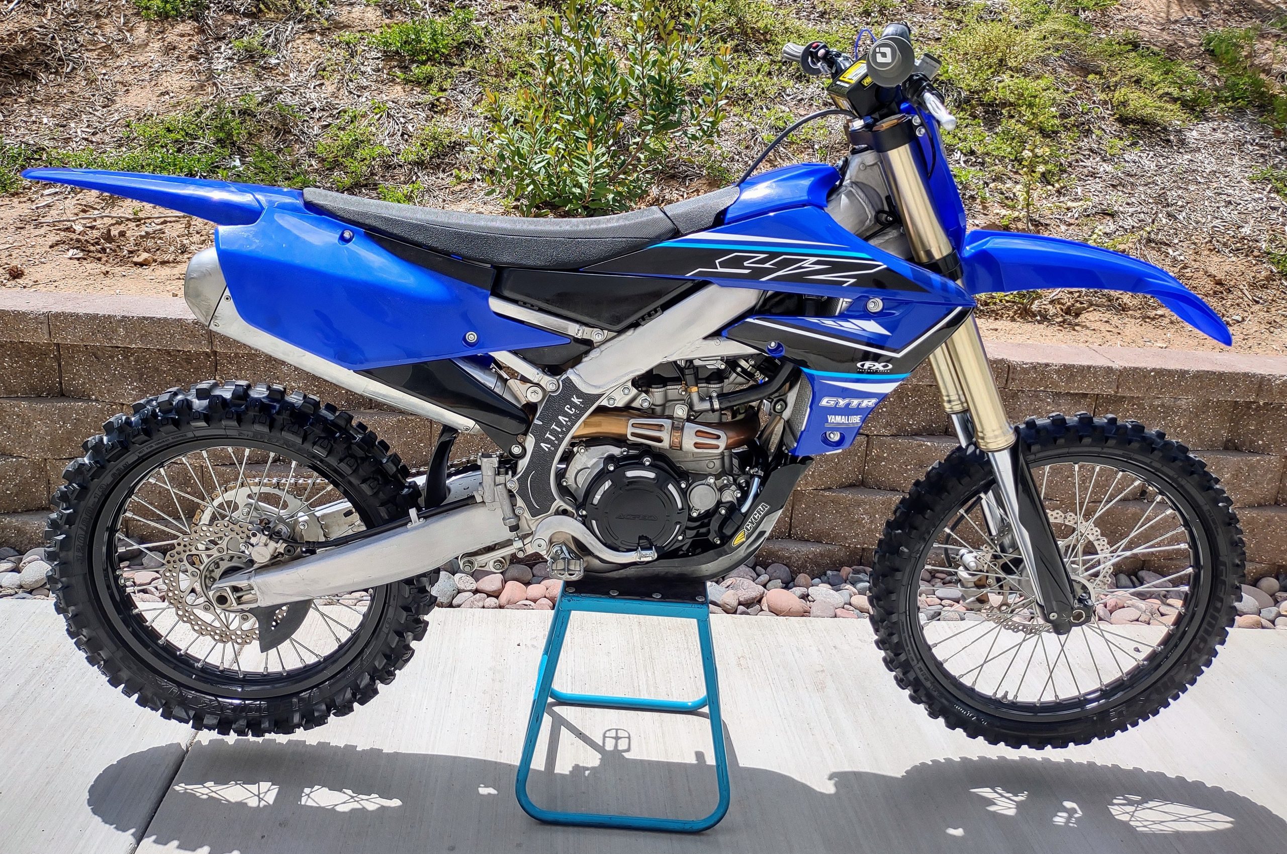 yamaha yz450f electric start