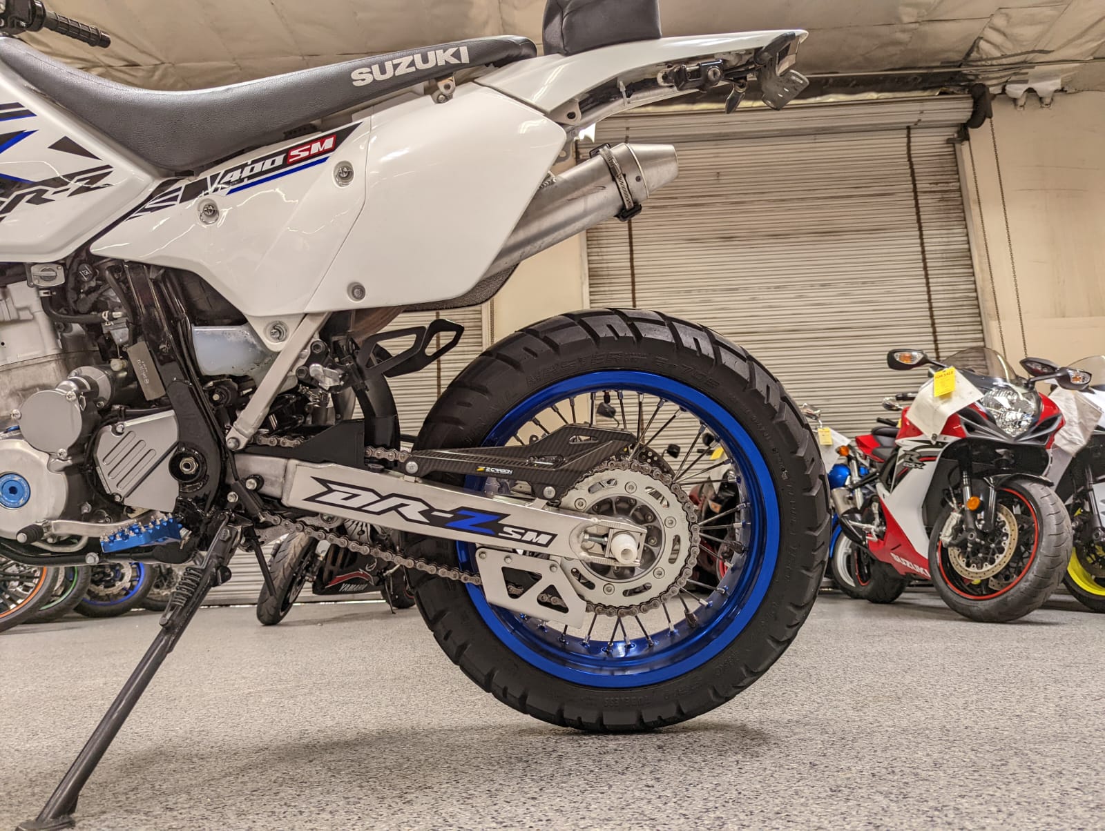 2017 Suzuki DRZ400SM 7000 Miles AK Motors