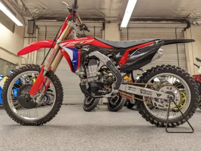 2018 HONDA CRF450R  fuel injected electric start