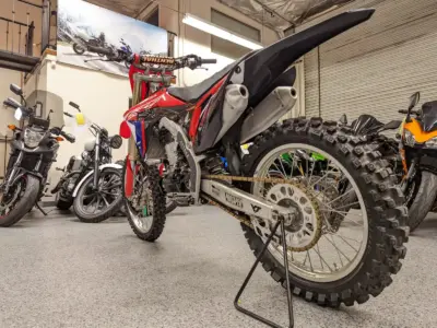 2018 HONDA CRF450R  fuel injected electric start