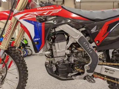 2018 HONDA CRF450R  fuel injected electric start