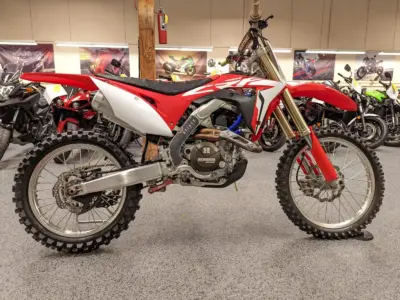 2018 HONDA CRF450R  fuel injected electric start