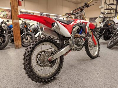 2018 HONDA CRF450R  fuel injected electric start