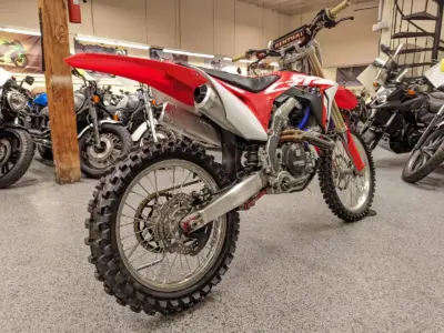 2018 HONDA CRF450R  fuel injected electric start