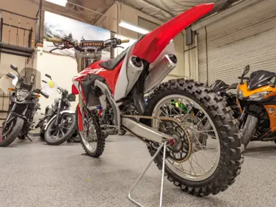 2018 HONDA CRF450R  fuel injected electric start