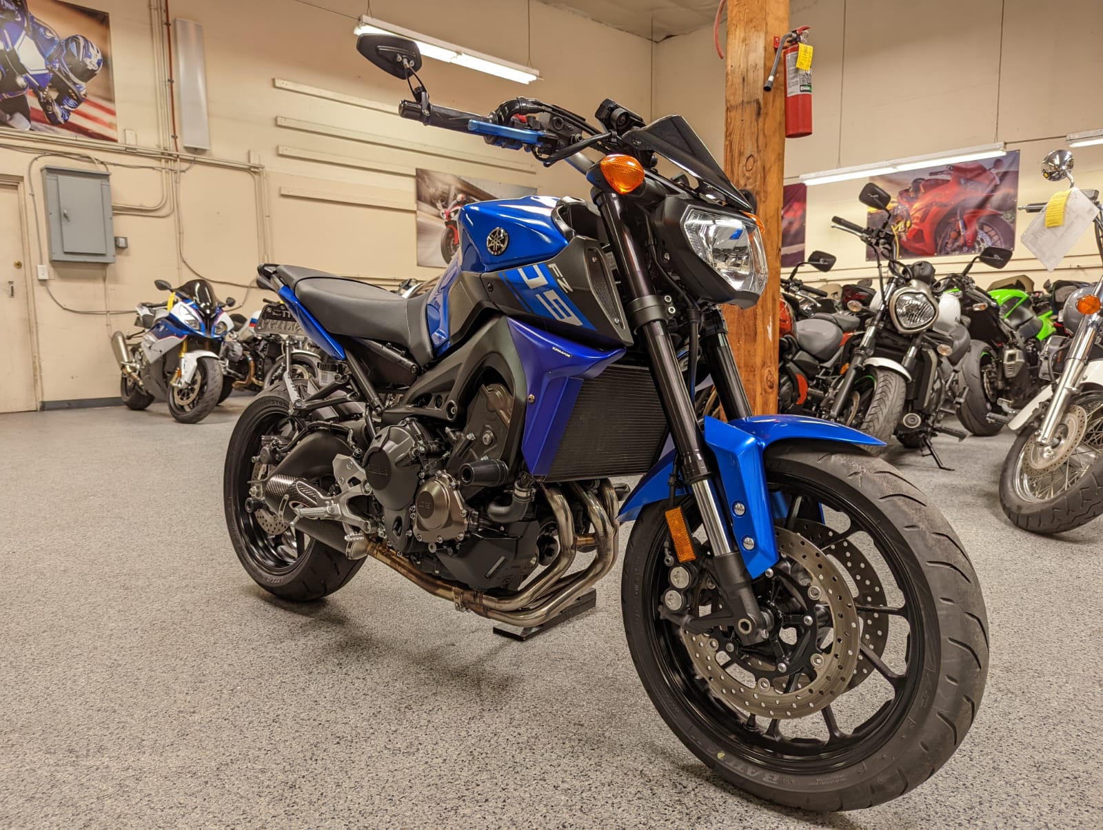 2016 Yamaha FZ09 FZ09 1600 Miles AK Motors