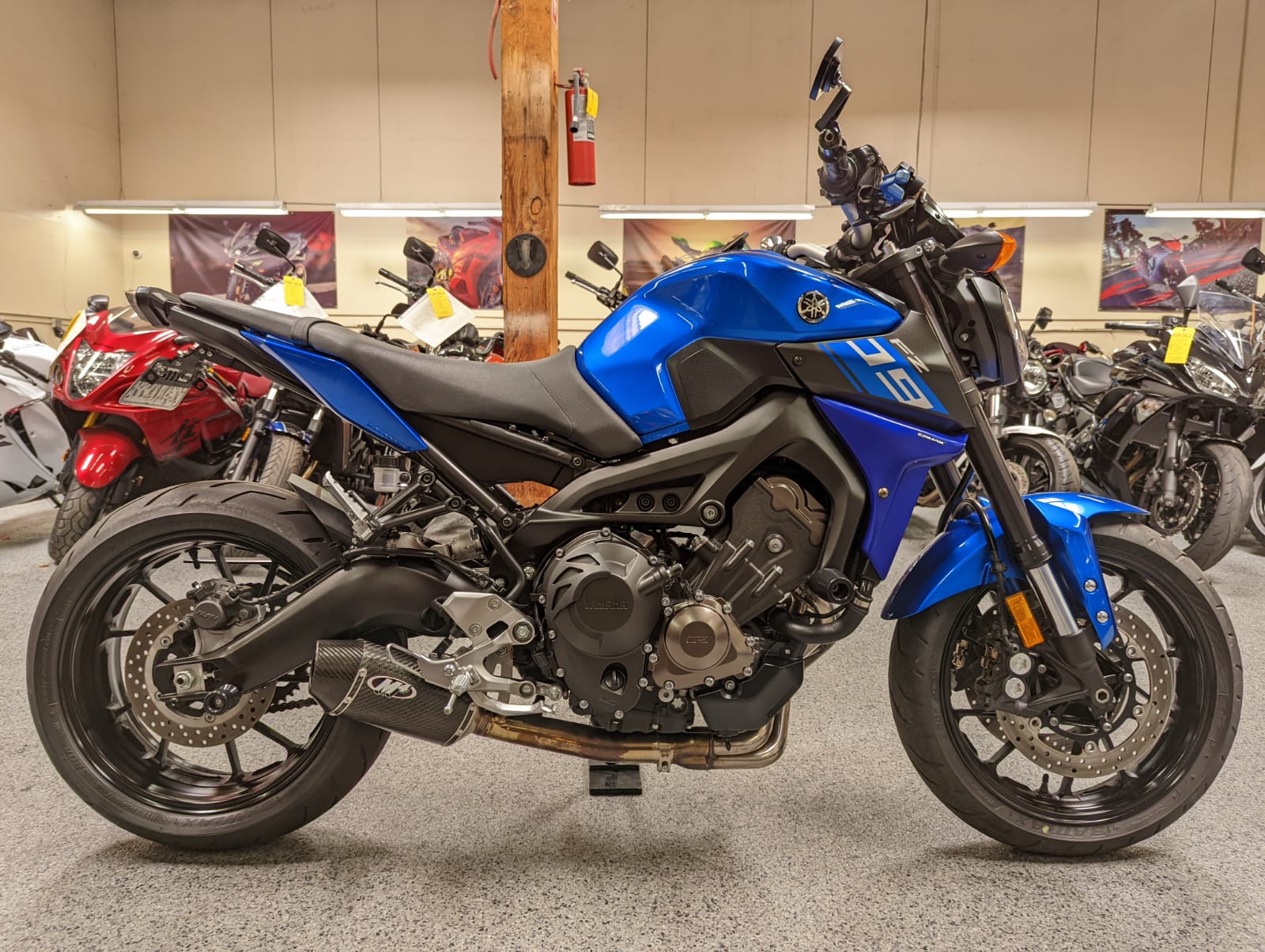 2016 Yamaha FZ09 FZ09 1600 Miles AK Motors