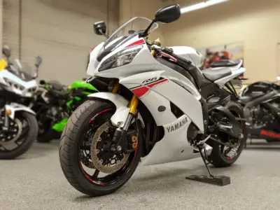 2015 Yamaha R6 PEARL WHITE