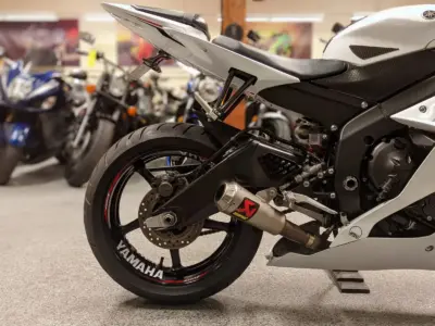 2015 Yamaha R6 PEARL WHITE