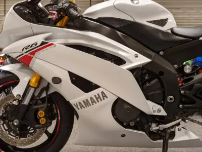 2015 Yamaha R6 PEARL WHITE