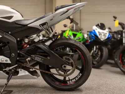 2015 Yamaha R6 PEARL WHITE