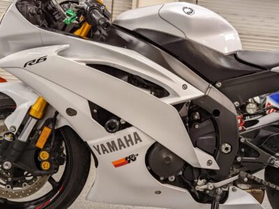 2015 Yamaha R6 PEARL WHITE