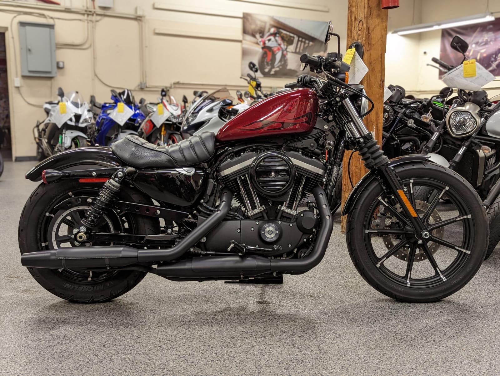 2017 Harley Davidson Sportster 883 Iron - 900 Miles | AK Motors