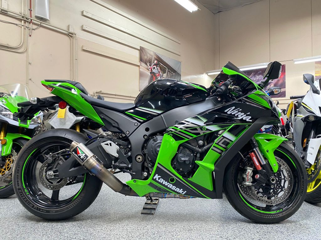 スポーツ・フィットネス Group kick JAN10/APR10/JUL10/OCT10 Used 2021 Kawasaki Ninja ZX-10R ABS KRT Edition Lime Green / Ebony
