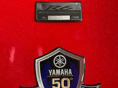2012 Yamaha R6 WGP 50th anniversary edition
