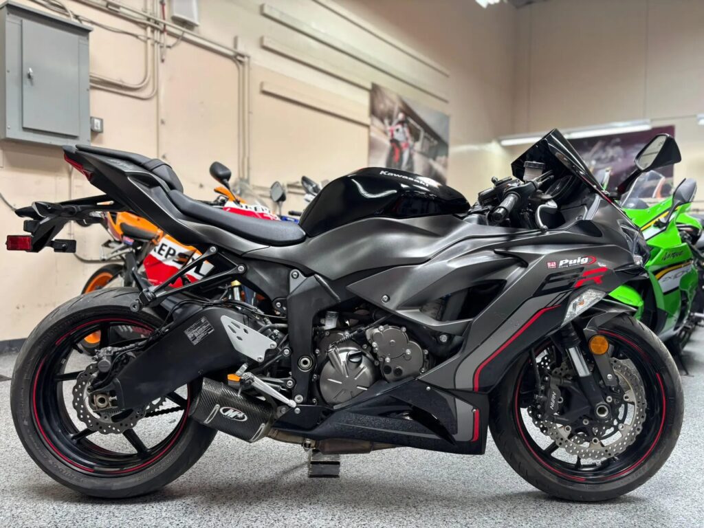 KENON ver.8.6 2023年製 マットブラック　*AQ16 2023 Kawasaki Ninja 636 ZX6R For Sale - 2K Miles | AK Motors