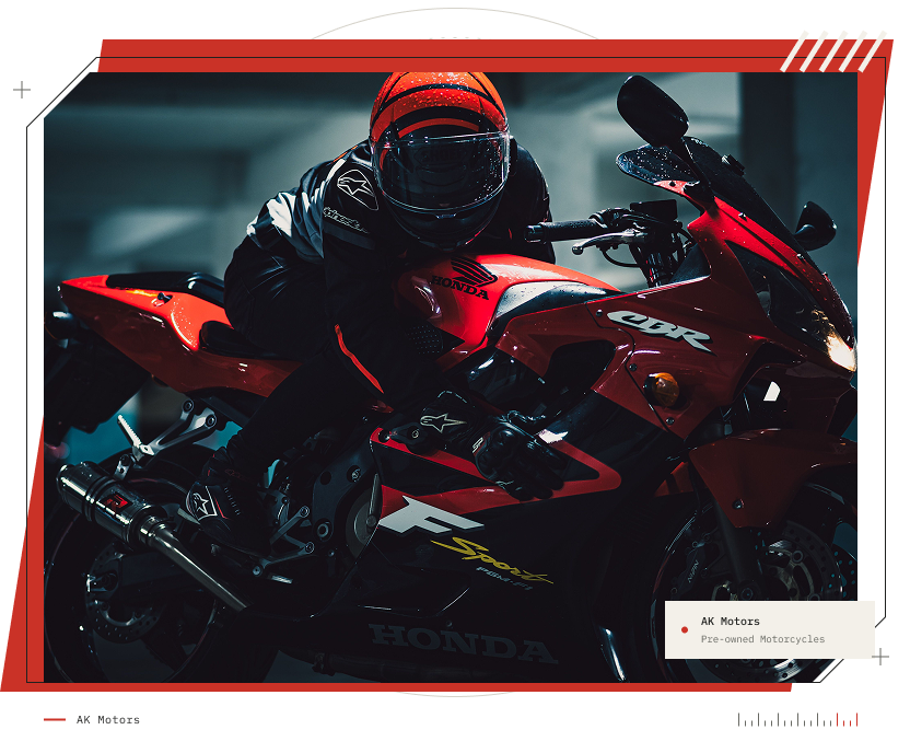 Motorcycle editorial artwork